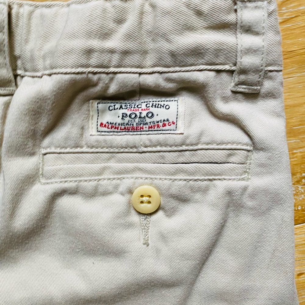 Polo Ralph Lauren khakis boys size 7 adjustable waist - Picture 3 of 4